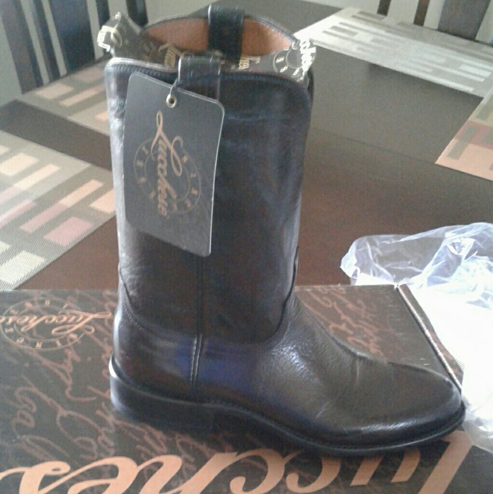 Lucchese calf leather boots size 9D
